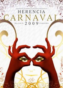 Cartel Carnaval de Herencia 2009 - Eva Cobos