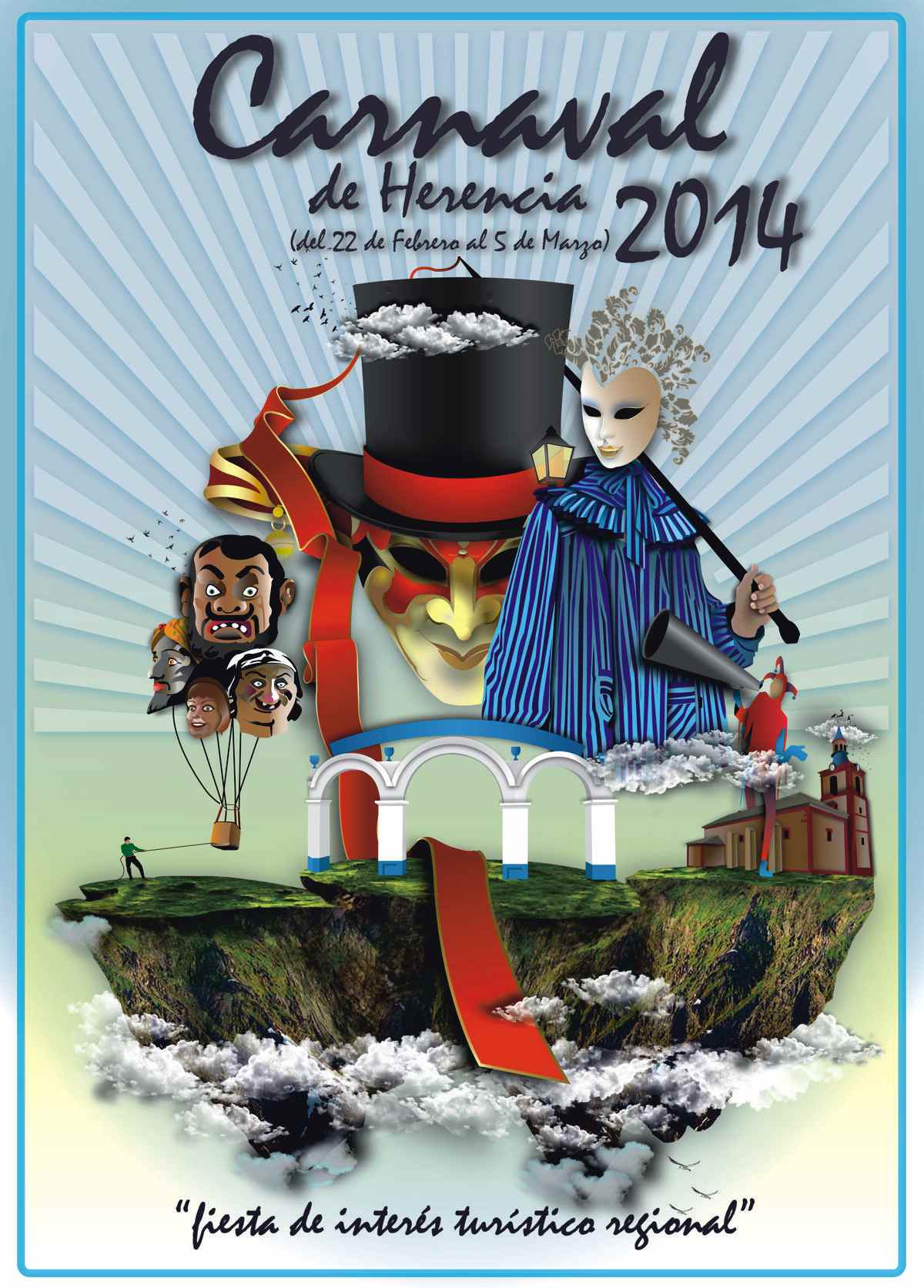 Cartel-anunciador-Carnaval-de-Herencia-2014