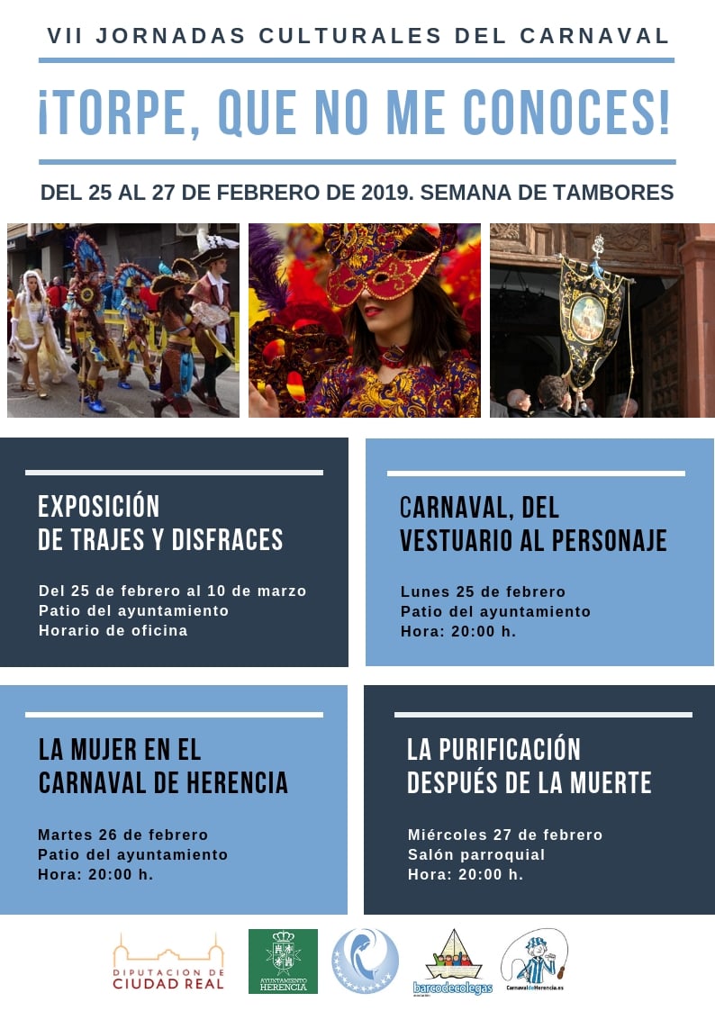 VII Jornadas Culturales del Carnaval de Herencia 2019